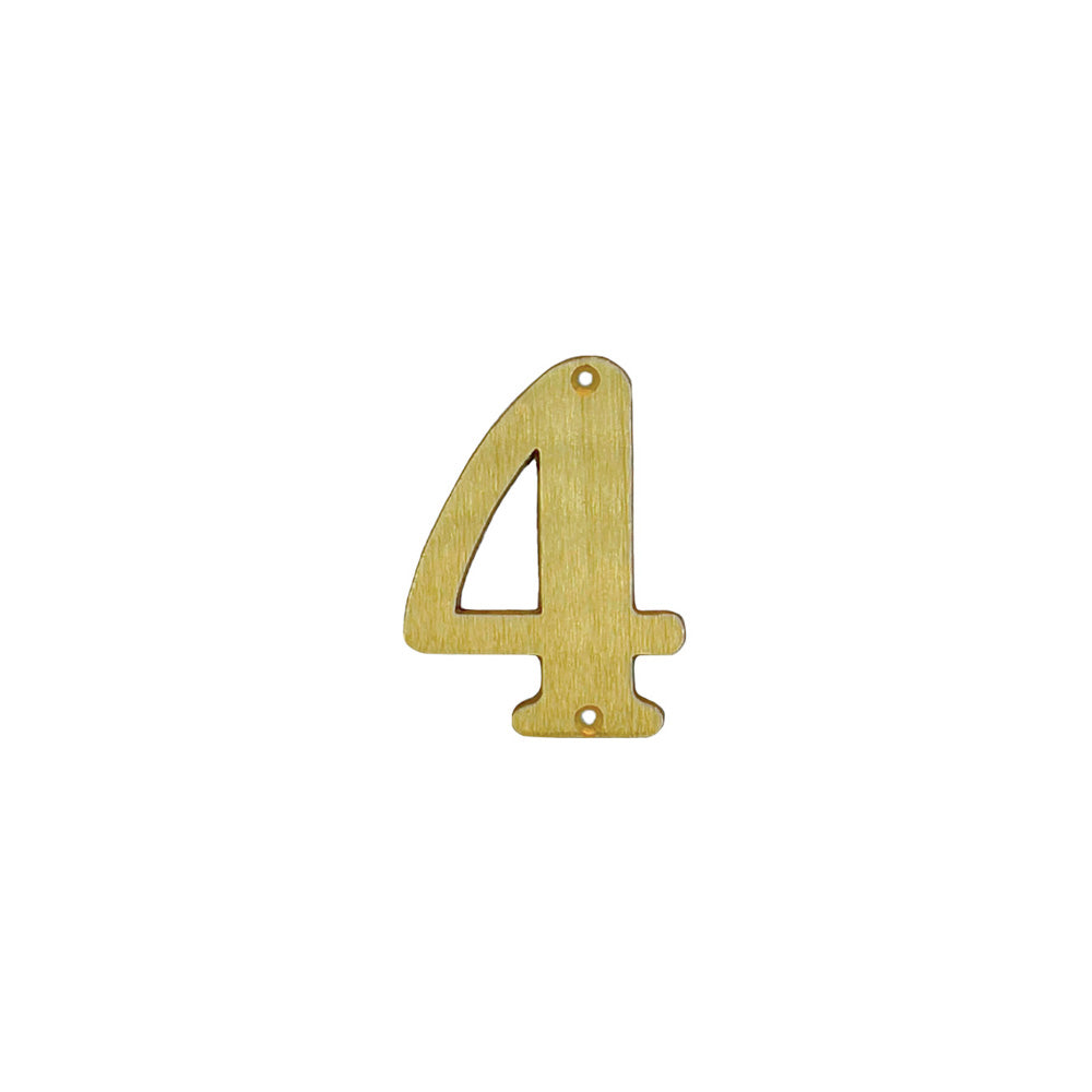 House number 0-9 78 mm.