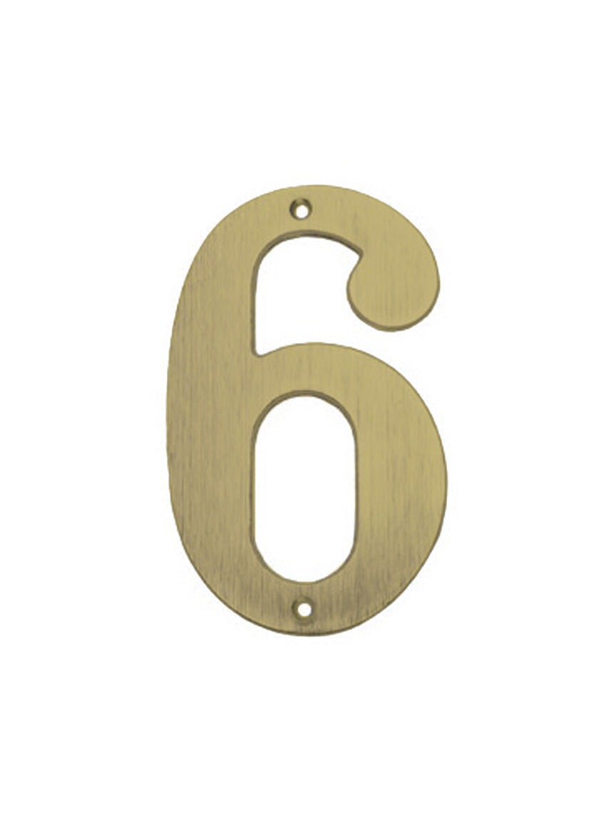 House number 0-9 140 mm.