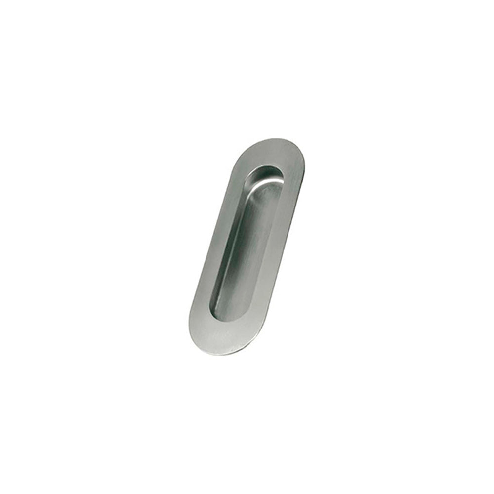 Skydedørsskål 2203 oval rustfrit stål