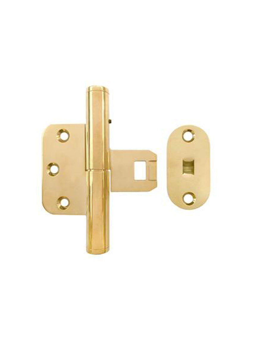 Snap-On door hinge - Ø16 x 111 x 65 mm.