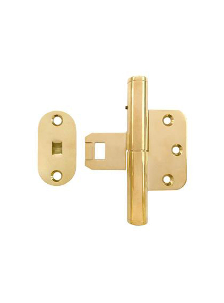 Snap-On door hinge - Ø16 x 111 x 65 mm.