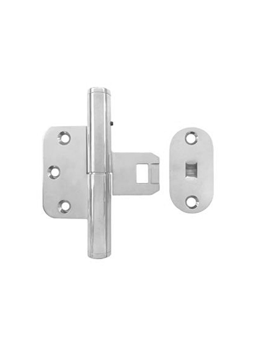 Snap-On door hinge - Ø16 x 111 x 65 mm.