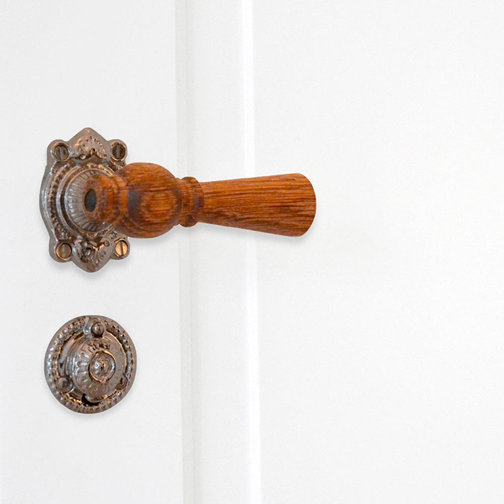 Østerbro door handle in mahogany