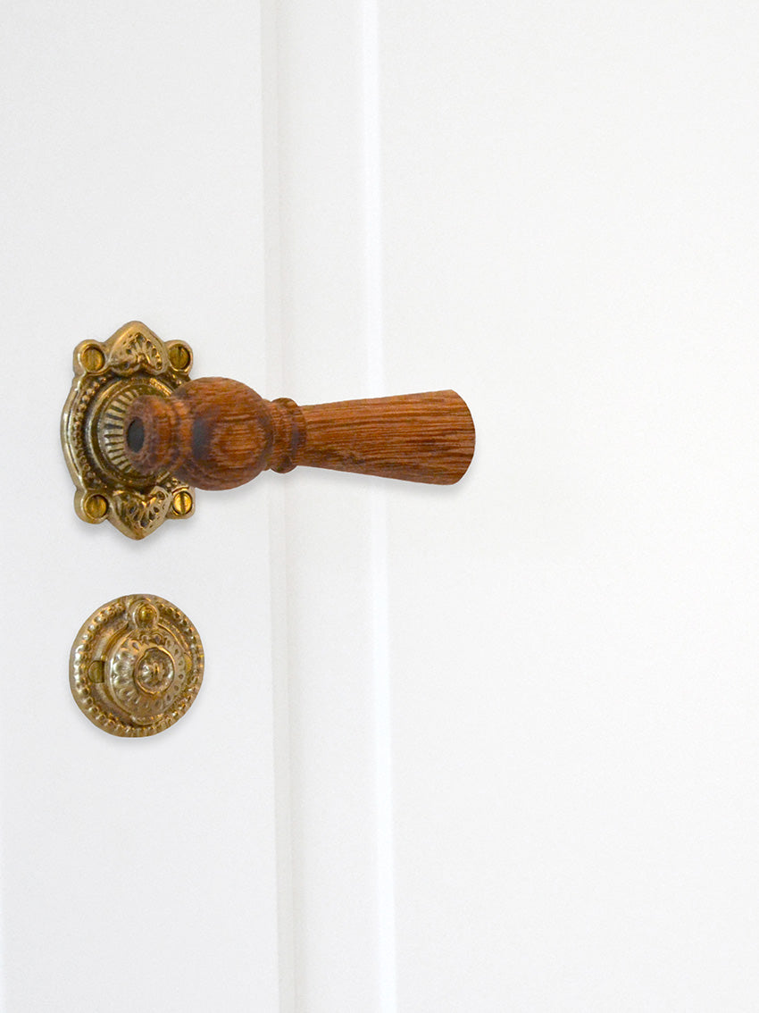 Østerbro dørhåndtag i sort bøg