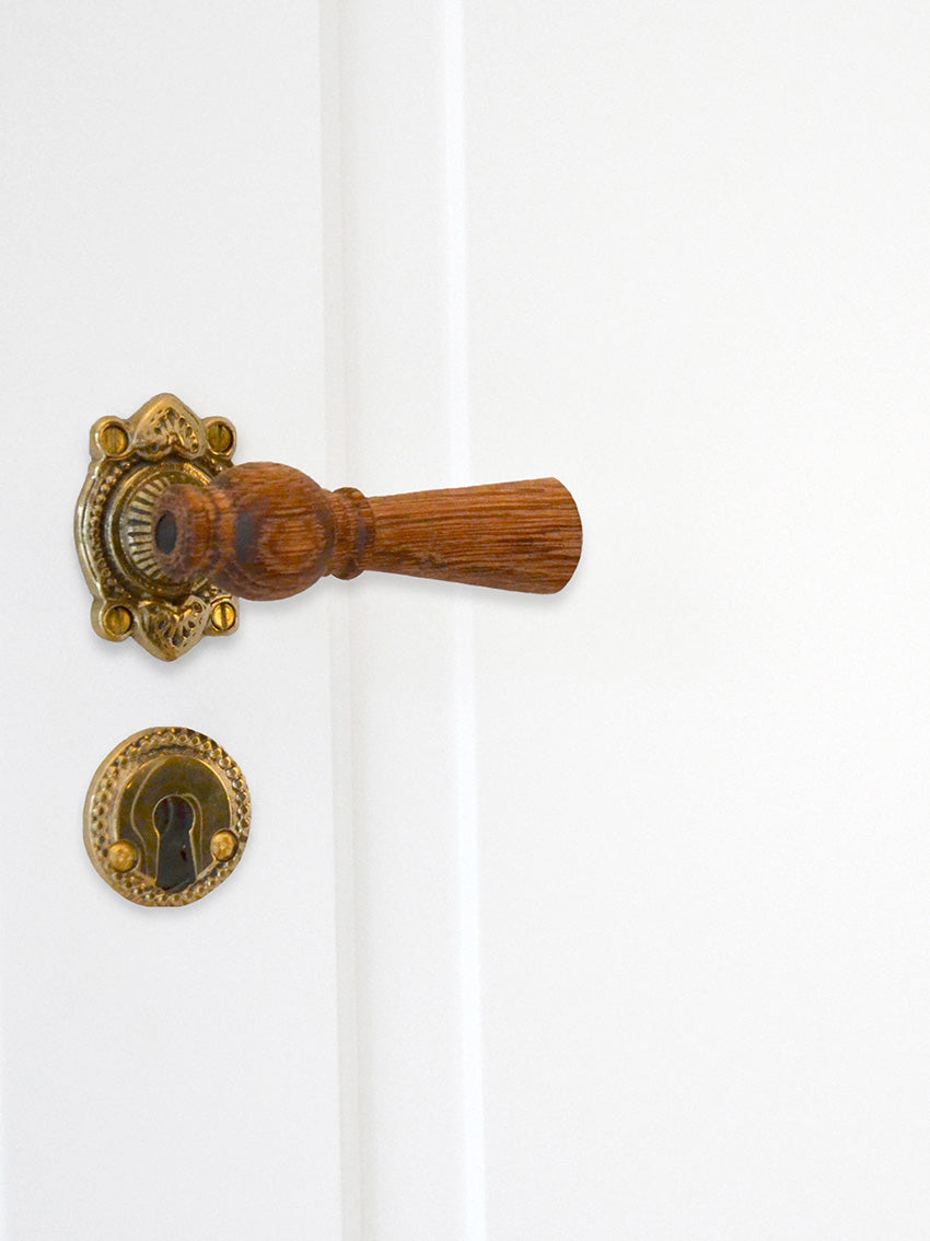 Østerbro dørhåndtag i sort bøg