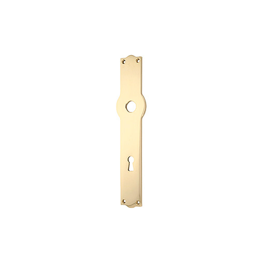 Long sign L41 without rosette G bright brass