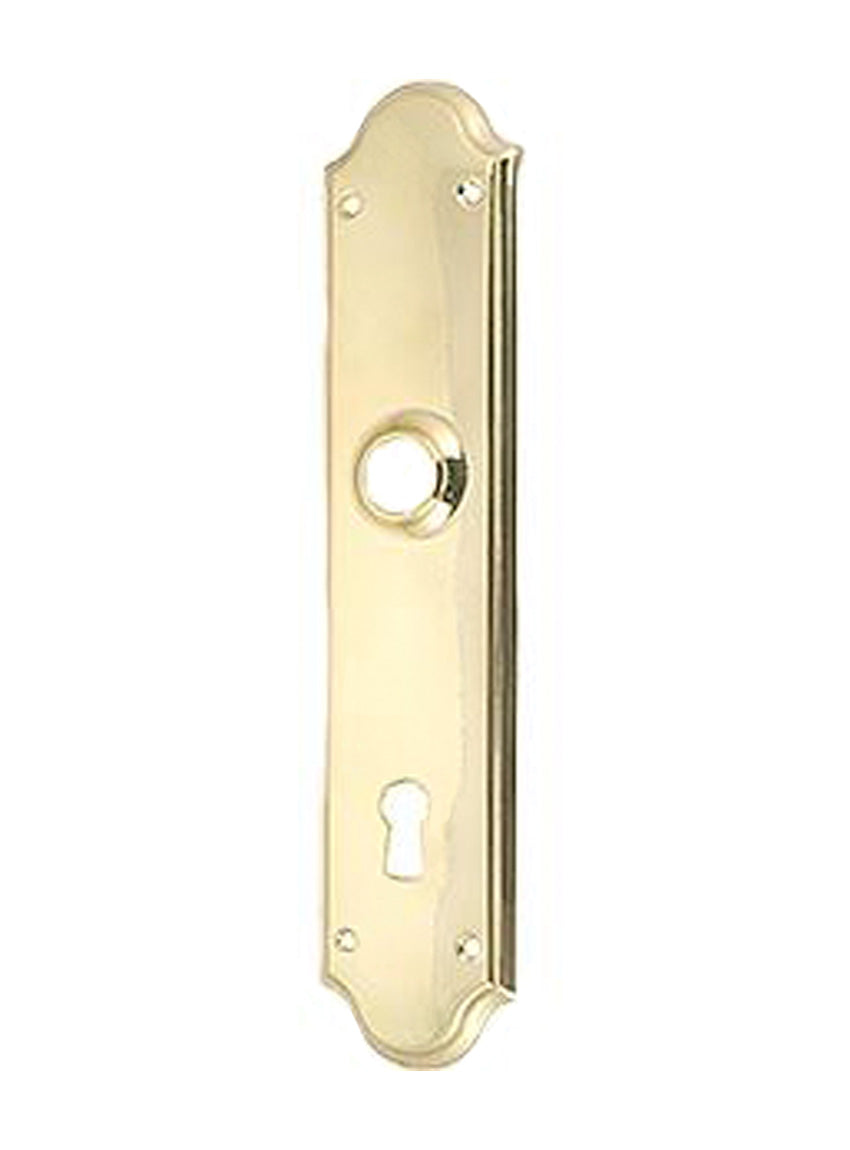 Long sign L53 GN lacquered brass