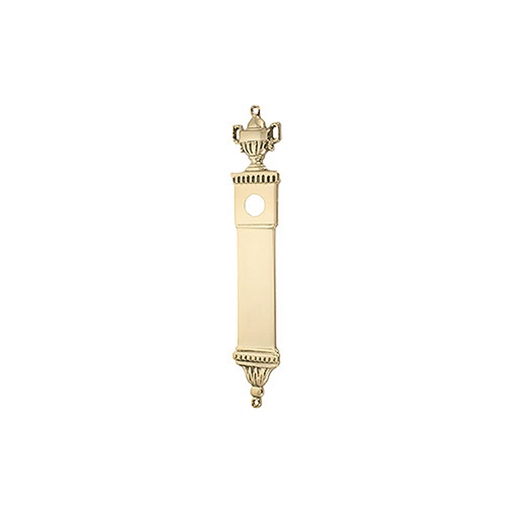 Long sign L41 without rosette G bright brass