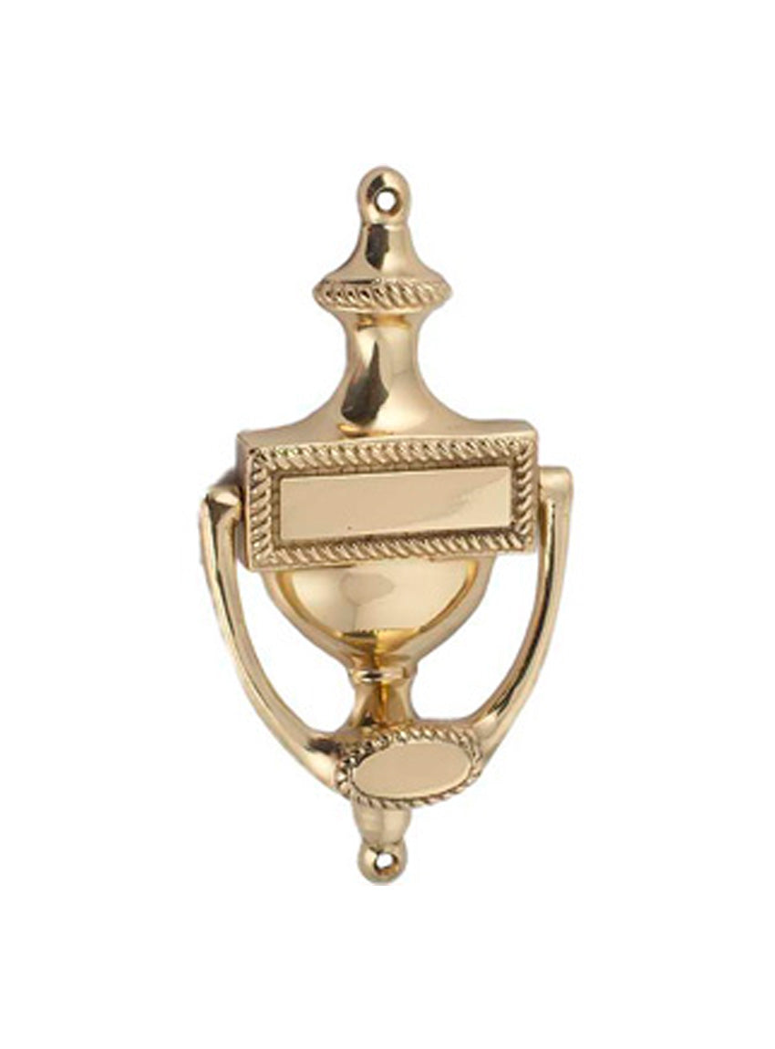 Trophy door knocker