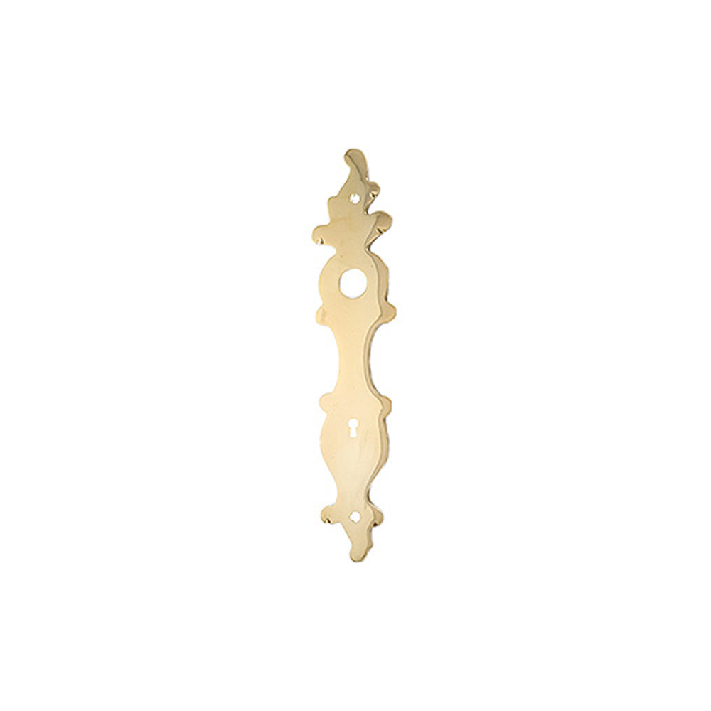 Long sign L41 without rosette G bright brass