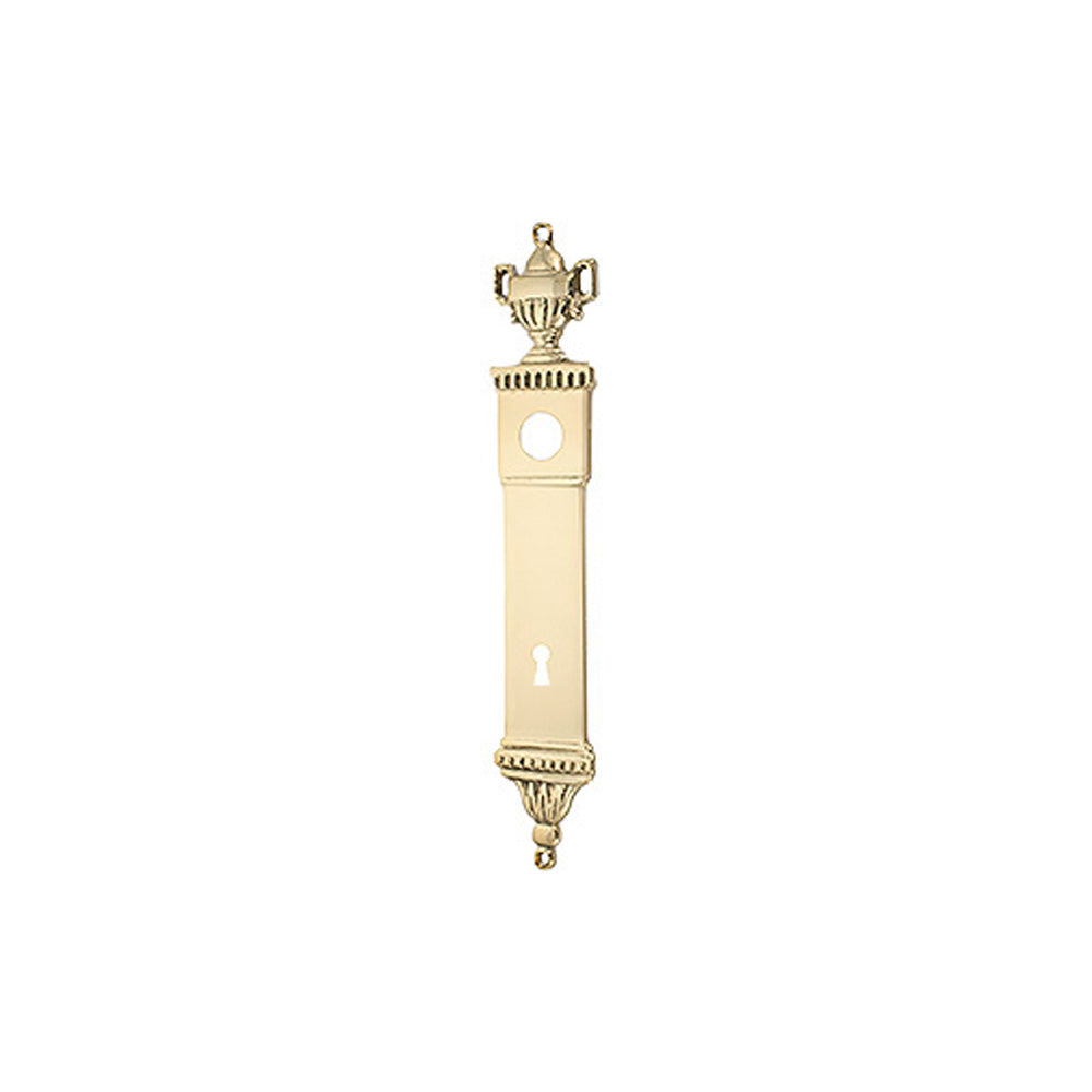 Long sign L41 without rosette G bright brass