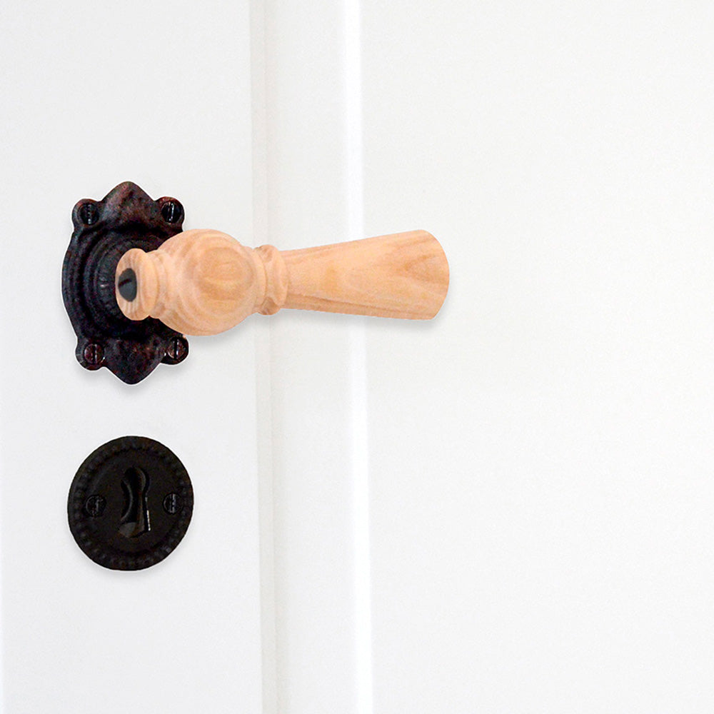 Østerbro door handle in ash wood