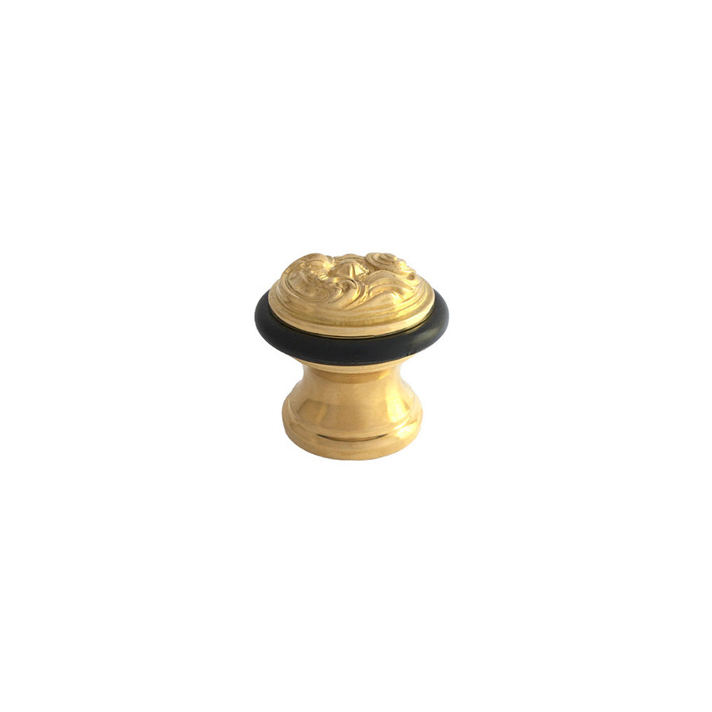 Door stop Fiore - 5220 in polished brass