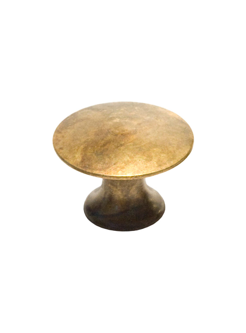 Furniture knob 117 Antique brass