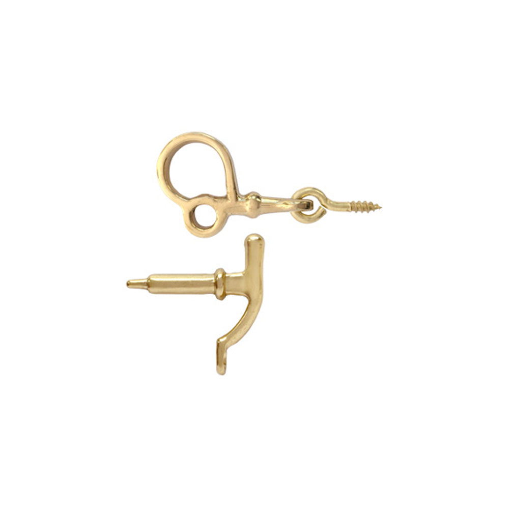 Anverfer French eisk - Polished brass