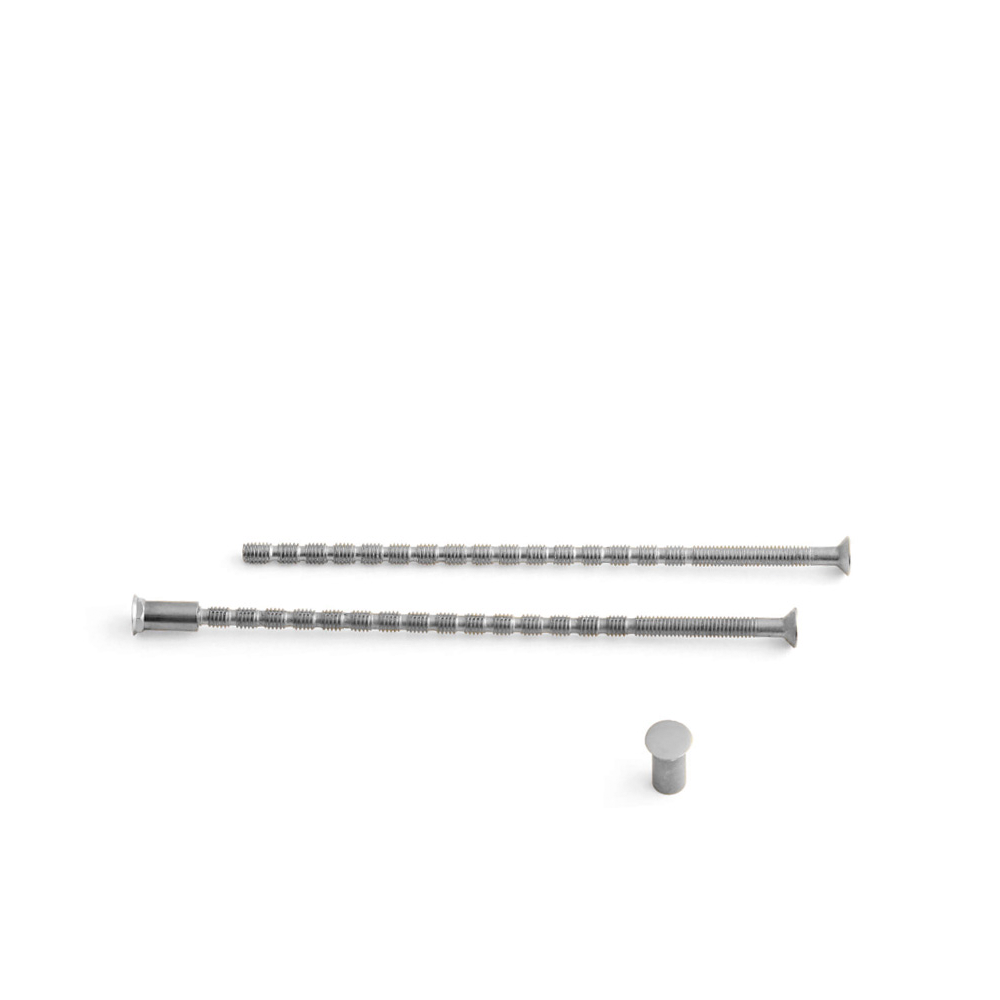 2 pcs. knurled screws - M4 105 mm - TX10 screw head