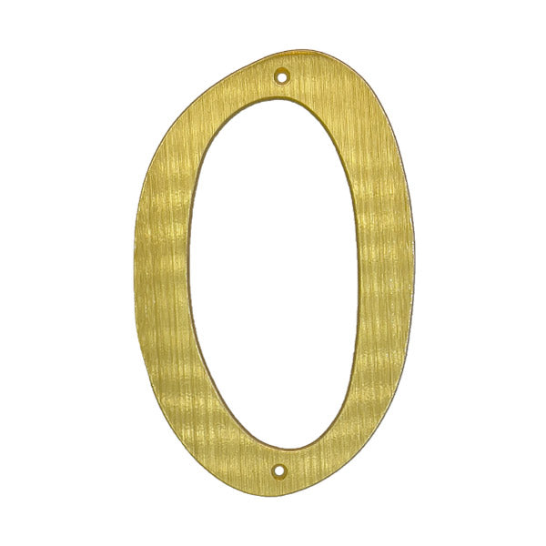 House number 0-9 205 mm.