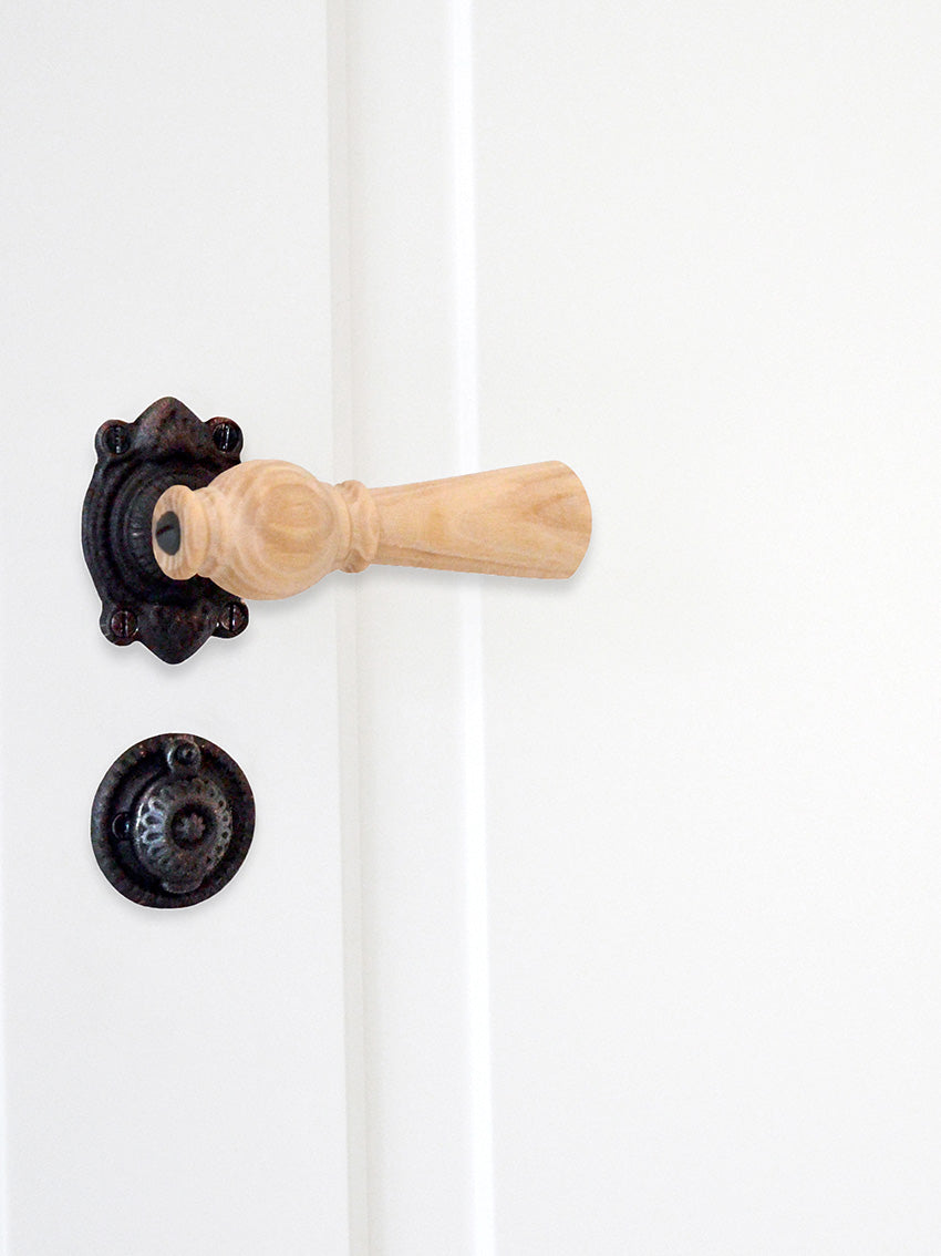 Østerbro door handle in ash wood