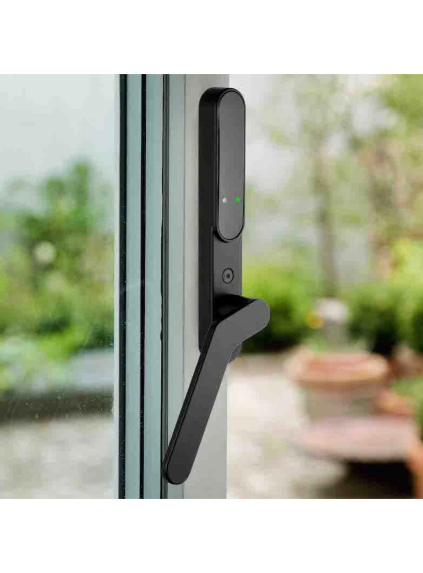 Secuyou Smart Lock - Venstre greb - Mat sort - Til indvendig montering