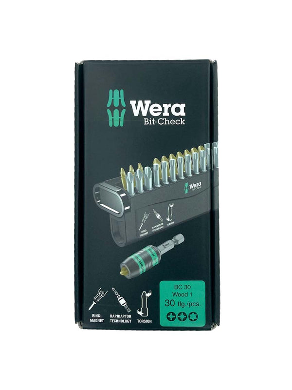Wera Bit-Check 30 Wood 1 30 parts 